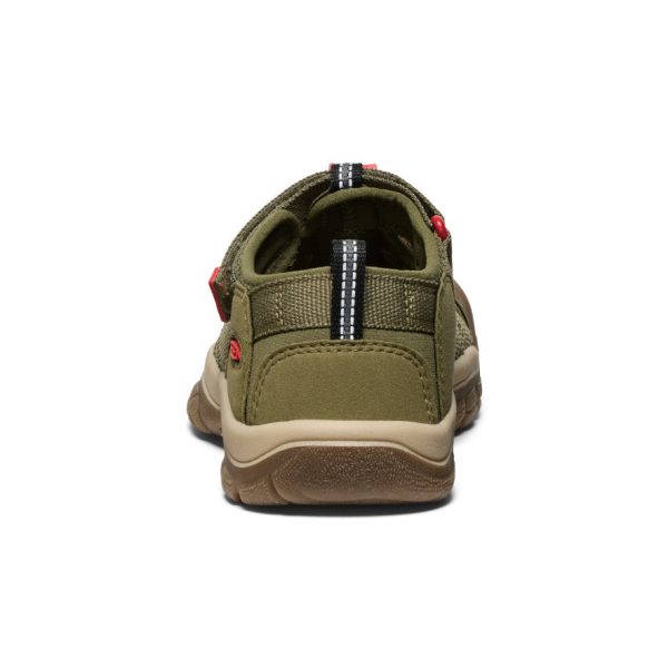 Big Kids' Newport H2  |  Martini Olive/Aura Orange - Image 5