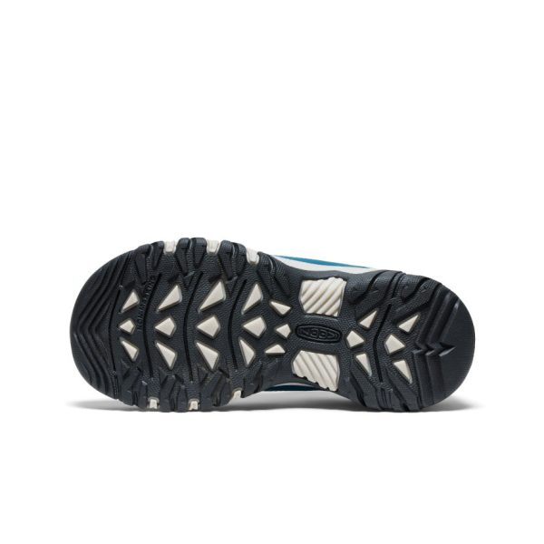 Big Kids' Targhee IV Waterproof Hiking Shoe  |  Reef Waters/Daiquiri Green - Image 6