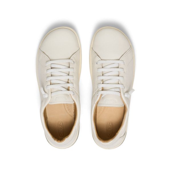 Women's KNX Leather Sneaker  |  Star White/Star White - Image 4