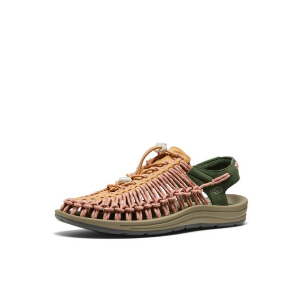 Men's UNEEK Sneaker  |  Oak Buff/Bronze Green - Image 3