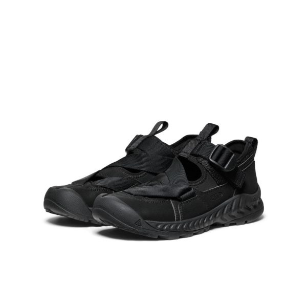 All Gender Hoodzerra Sandal  |  Black/Black - Image 2