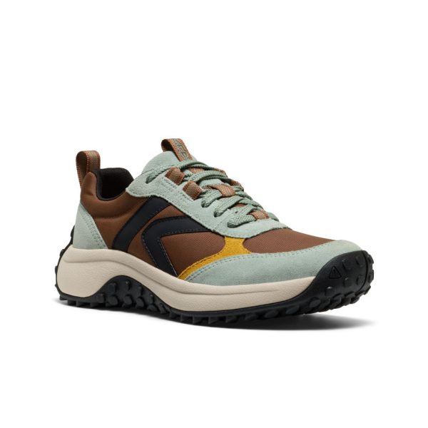 Women's KS86 Sneaker  |  Bison/Iceberg Green - Image 6