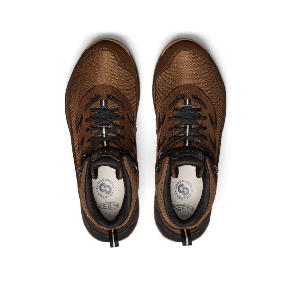Men's Hightrail Waterproof Hiking Boot  |  Dark Earth/Oak Buff - Image 4