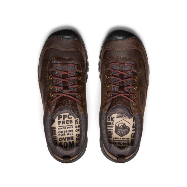 Men's Targhee III Oxford Shoe  |  Dark Earth/Mulch - Image 4
