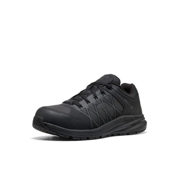 Men's Vista Energy XT Work Sneaker INT MET (Carbon Toe)  |  Black/Magnet - Image 3