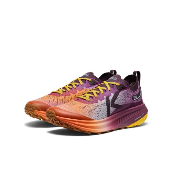 Men's Seek Trail Running Shoe  |  Willowherb/Orange Peel - Image 2