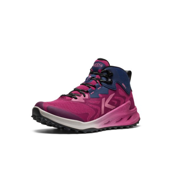 Women's Zionic NXT Waterproof Hiking Boot  |  Beaujolais/Pink Lemonade - Image 3