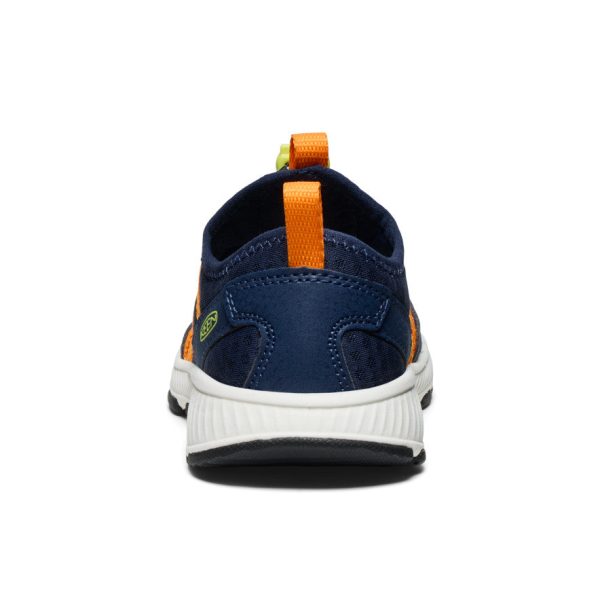 Little Kids' Motozoa Sneaker  |  Naval Academy/Bright Marigold - Image 5