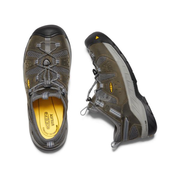 Men's Atlanta Cool II ESD (Steel Toe)  |  Gargoyle/Midnight Navy - Image 4