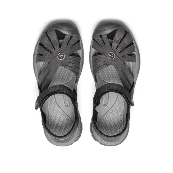 Women's Rose Sandal  |  Magnet/Black - Image 4