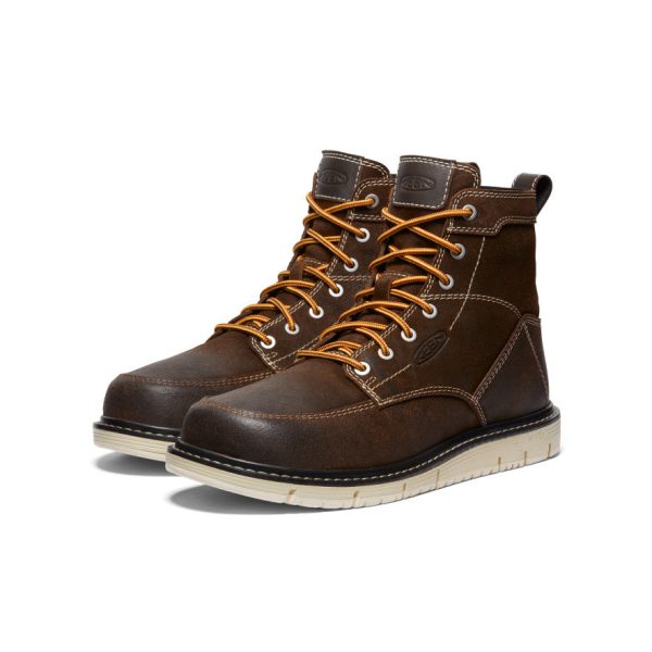 Men's San Jose 6 Boot (Soft Toe)  |  Coffee Bean/Star White - Image 2