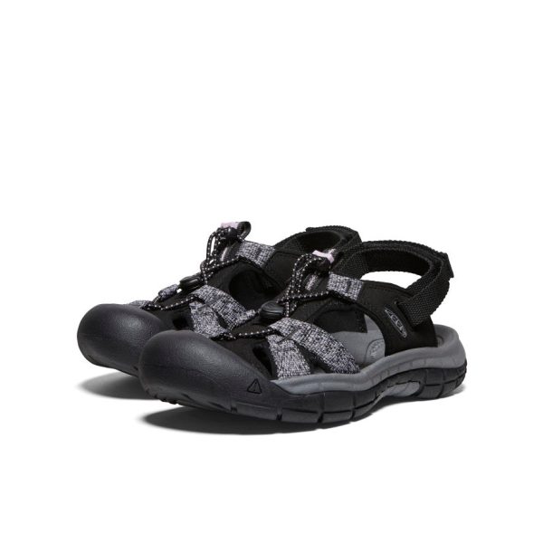 Women's Ravine H2 Sandal  |  Black/Dawn Pink - Image 2