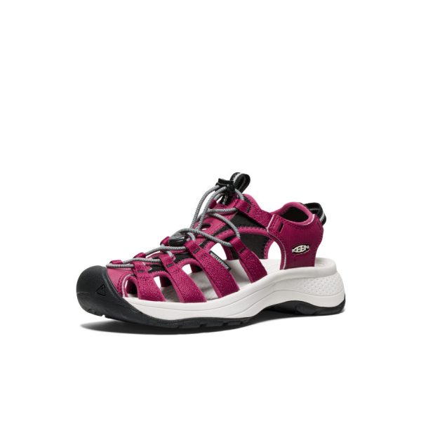 Women's Astoria West Sandal  |  Beaujolais/Star White - Image 3