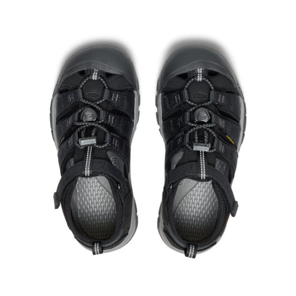 Big Kids' Newport H2  |  Black/Keen Yellow - Image 4