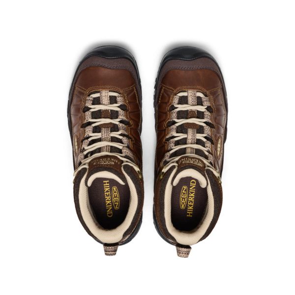 Women's Targhee IV Waterproof Hiking Boot x Hikerkind  |  Dark Earth/Dark Earth - Image 4