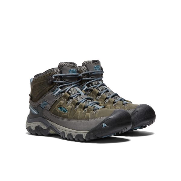 Women's Targhee III Waterproof Mid  |  Magnet/Atlantic Blue - Image 2
