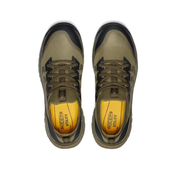 Men's Arvada Shift Work Sneaker (Carbon Toe)  |  Martini Olive/Black - Image 4