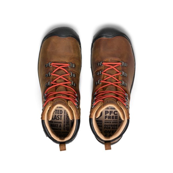 Men's Pyrenees Waterproof Hiking Boot  |  Syrup - Image 5