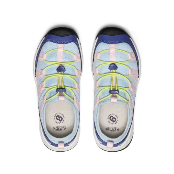 Big Kids' Motozoa Sneaker  |  Skipper Blue/Giggle Pink - Image 4
