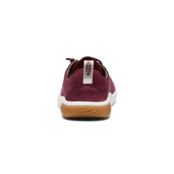 Little Kids' KNX Leather Sneaker  |  Fig/Star White - Image 5