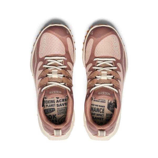 Women's Zionic Waterproof Hiking Shoe  |  Warm Taupe/Raw Umber - Image 4