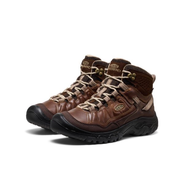 Women's Targhee IV Waterproof Hiking Boot x Hikerkind  |  Dark Earth/Dark Earth - Image 2