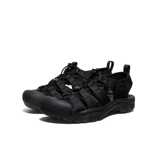 Men's Newport H2 Sandal  |  Triple Black - Image 2