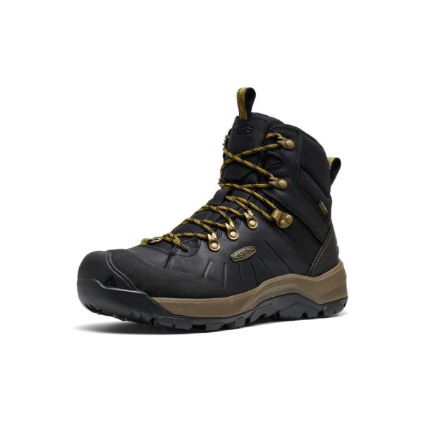 Men's Revel IV Polar Waterproof Boot  |  Black/Lemon Curry - Image 3