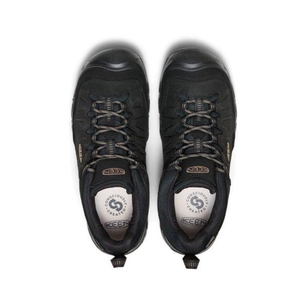 Men's Targhee IV Waterproof Hiking Shoe  |  Triple Black - Image 4