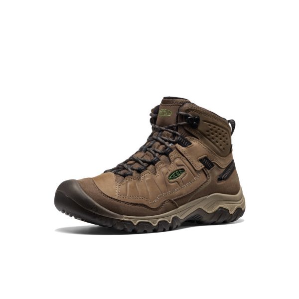 Men's Targhee IV Waterproof Hiking Boot  |  Brindle/Canteen - Image 3