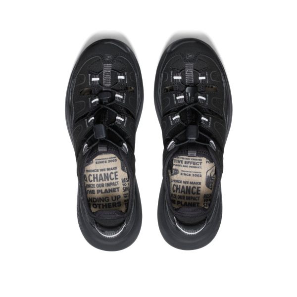 Women's WK450 Walking Sandal  |  Black/Black - Image 4