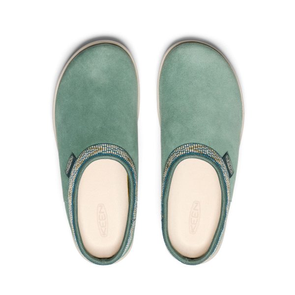 Women's Elle Suede Mule  |  Dark Forest/Birch - Image 4