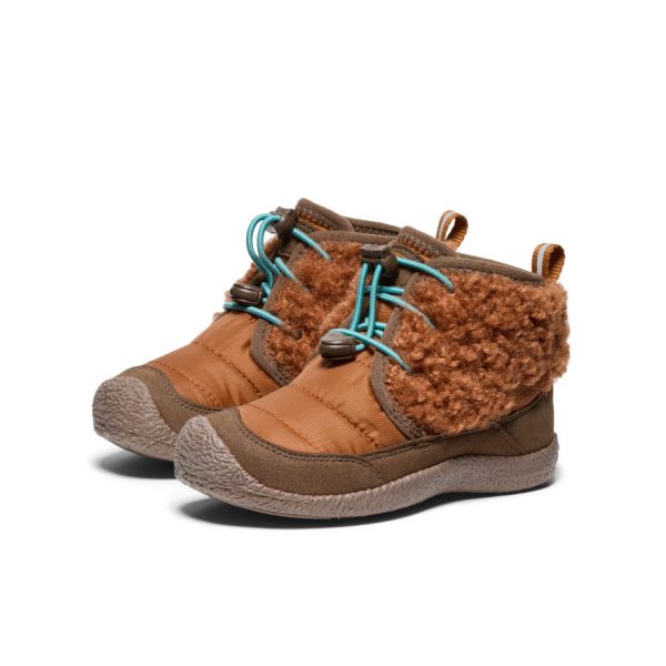Little Kids' Howser II Waterproof Chukka  |  Roasted Pecan/Dark Earth - Image 2