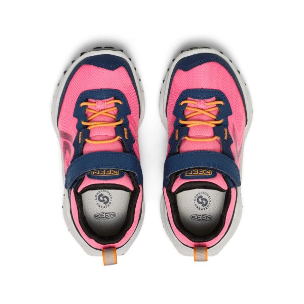 Little Kids' Zionic Waterproof Shoe  |  Naval Academy/Pink Lemonade - Image 4