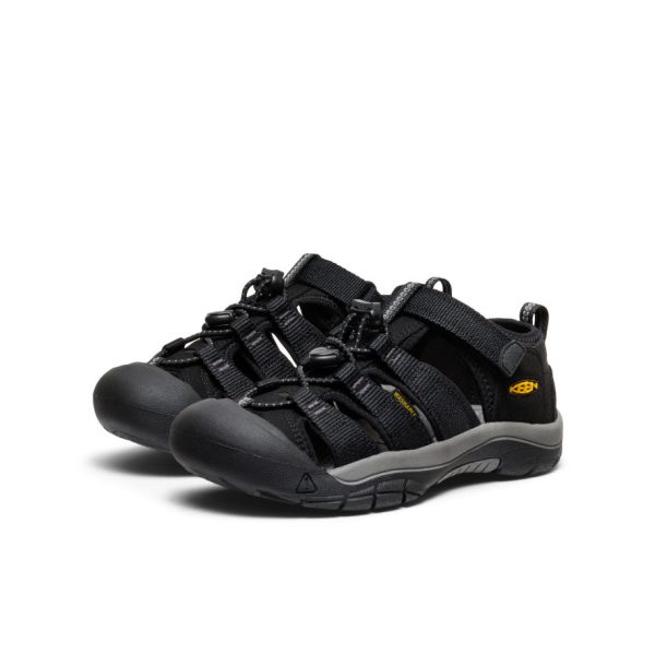 Big Kids' Newport H2  |  Black/Keen Yellow - Image 3
