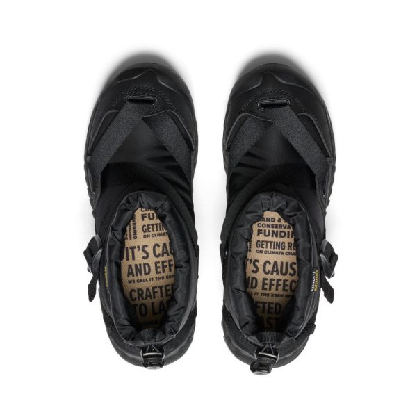 Women's Hoodzerra II Waterproof Boot  |  Black/Black - Image 4