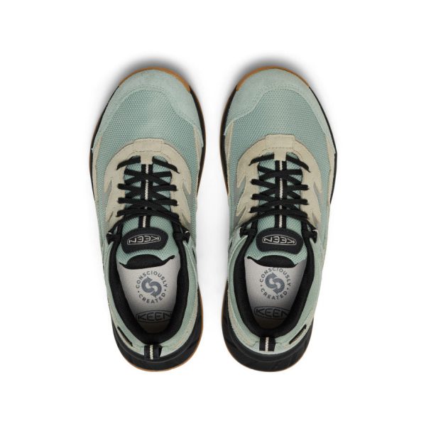 Women's Hightrail Waterproof Hiking Shoe  |  Iceberg Green/Abbey Stone - Image 4