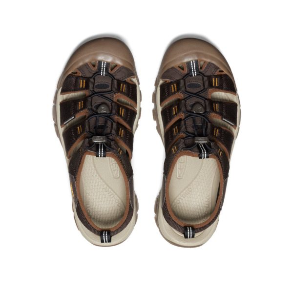Men's Newport H2 Sandal  |  Java/Golden Yellow - Image 4