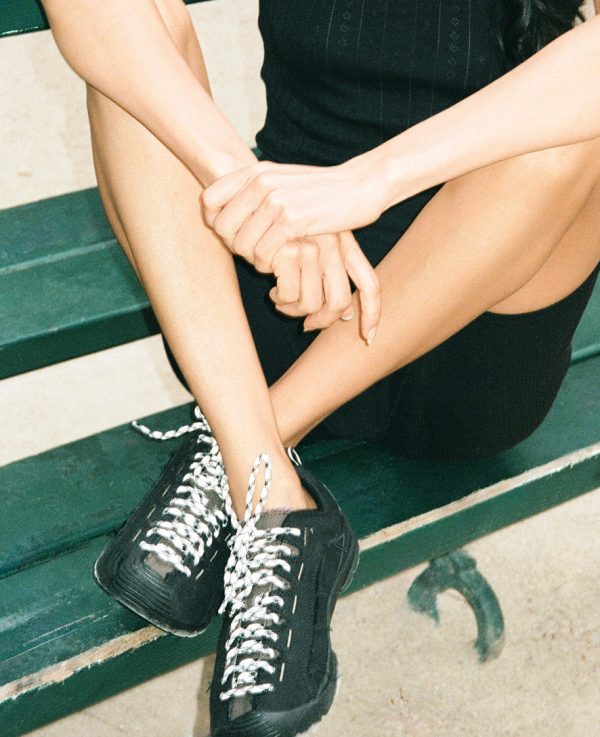 Women's Jasper Split Skall Studio Sneaker  |  Skall Black - Image 8