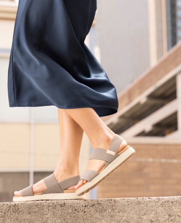 Women's Elle Backstrap Sandal  |  Brindle/Birch - Image 7