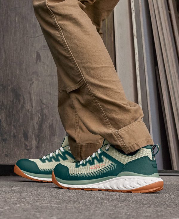 Women's Arvada Work Sneaker (Carbon Toe)  |  Sea Moss/Desert Sage - Image 8