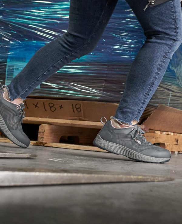 Women's Sparta 2 (Aluminum Toe)  |  Steel Grey/Peach Whip - Image 9