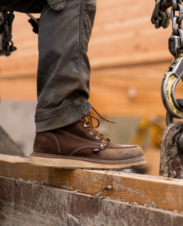 Men's Liberty 6 Waterproof Boot (Carbon Toe)  |  Black/Gum - Image 9
