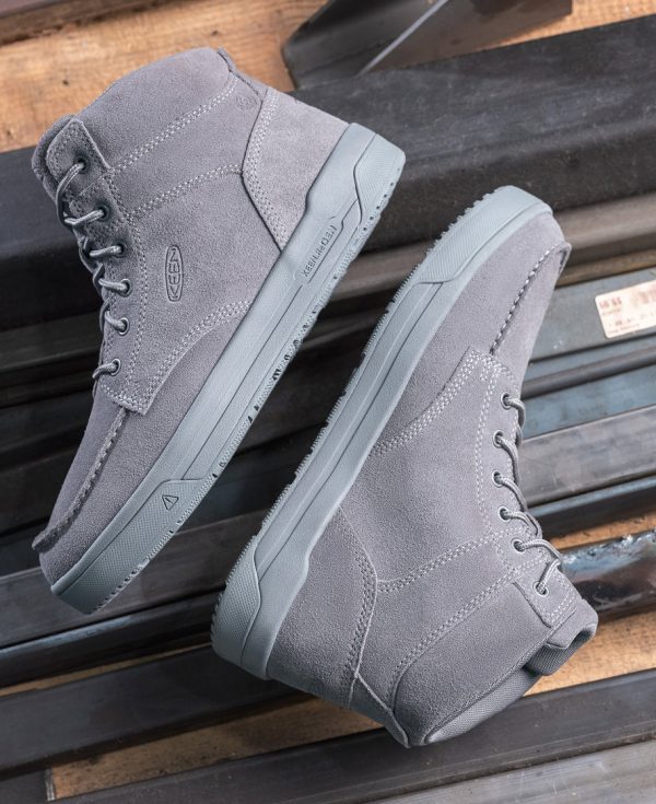 Men's Gibson Boot (Soft Toe)  |  Steel Grey/Steel Grey - Image 9