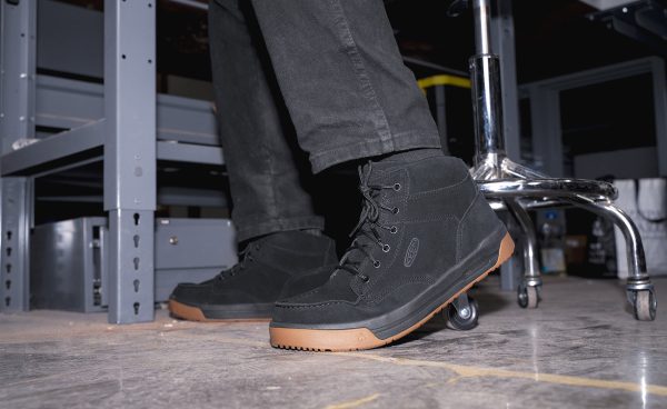 Men's Gibson Boot (Soft Toe)  |  Black/Gum - Image 7