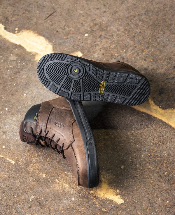 Men's Gibson ESD Boot (Carbon Toe)  |  Cascade Brown/Black - Image 8