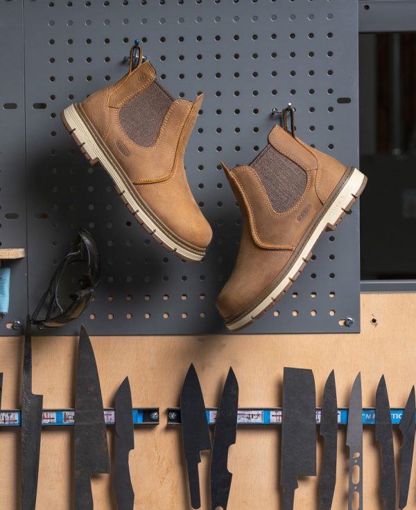 Women's San Jose Chelsea 90?? Heel Boot (Soft Toe)  |  Belgian/Gum - Image 8
