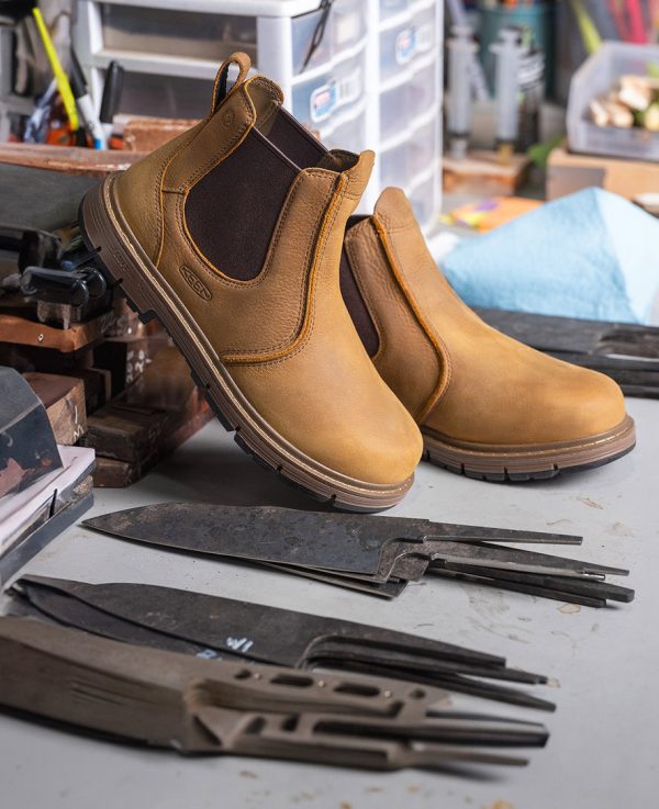 Men's San Jose Chelsea 90?? Heel Boot (Soft Toe)  |  Belgian/Gum - Image 9