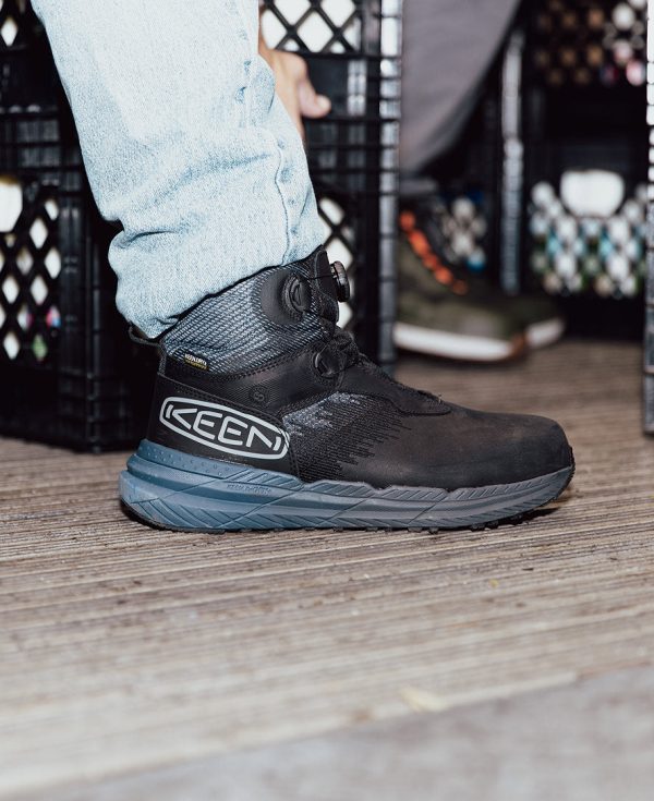 Men's Snapline RF Waterproof Boot (Carbon Toe)  |  Vintage Indigo/Black - Image 9
