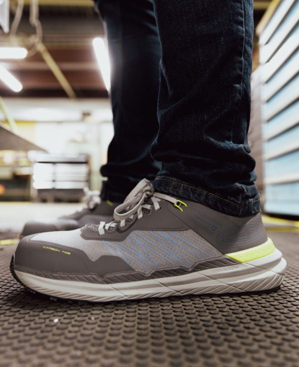 Men's Speedworks ESD Work Sneaker (Carbon Toe)  |  Steel Grey/Vintage Indigo - Image 9